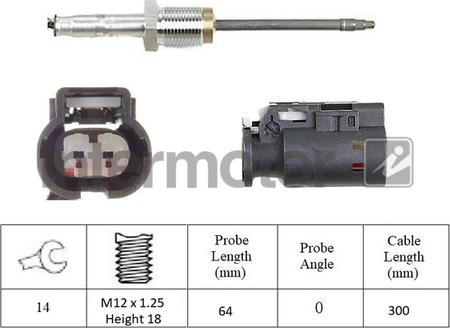 INTERMOTOR 27375 - Capteur, température des gaz droxauto.com