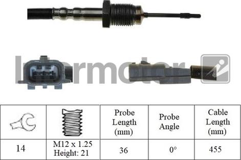 INTERMOTOR 27370 - Capteur, température des gaz droxauto.com