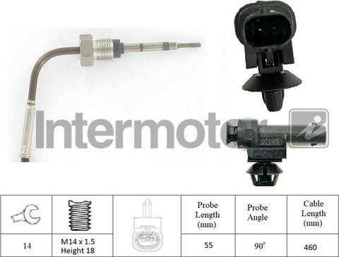 INTERMOTOR 27372 - Capteur, température des gaz droxauto.com