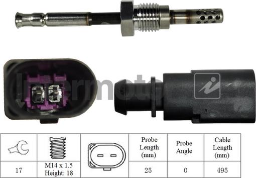 INTERMOTOR 27248 - Capteur, température des gaz droxauto.com