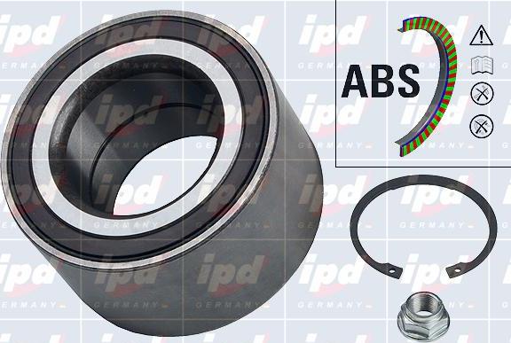 IPD 30-2704 - Kit de roulements de roue droxauto.com