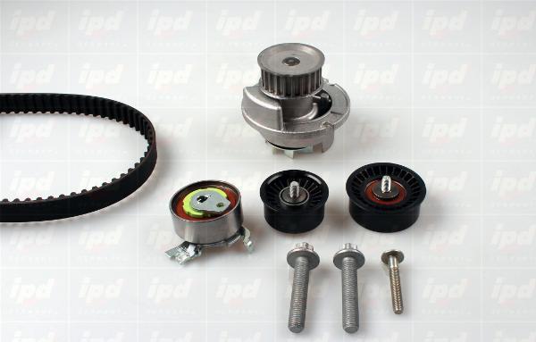 IPD K62064 - Pompe à eau + kit de courroie de distribution droxauto.com