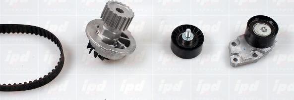 IPD K62072 - Pompe à eau + kit de courroie de distribution droxauto.com