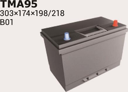 IPSA TMA95 - Batterie de démarrage droxauto.com