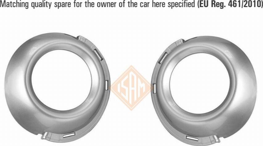 I.S.A.M. 1537830 - Cadre, projecteur antibrouillard droxauto.com