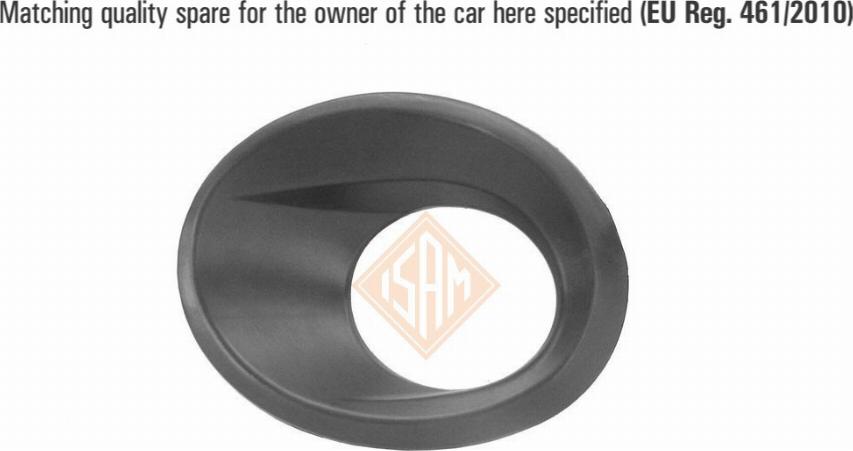 I.S.A.M. 1032832 - Cadre, projecteur antibrouillard droxauto.com