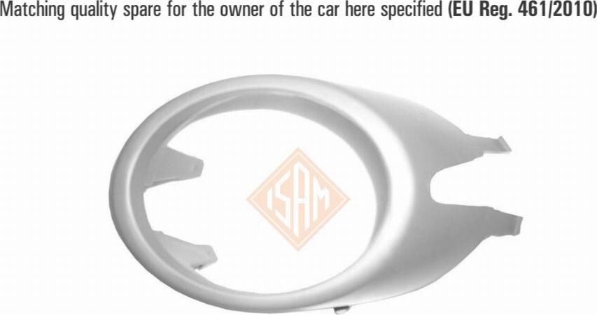 I.S.A.M. 1707831 - Cadre, projecteur antibrouillard droxauto.com