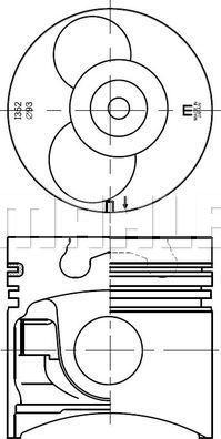 IZUMI IMPA868500 - Piston droxauto.com