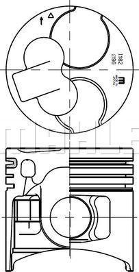 IZUMI MFPA2040300 - Piston droxauto.com