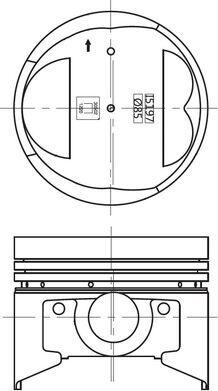 IZUMI MFPS882891WL2 - Piston droxauto.com