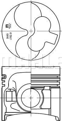 IZUMI NDPA4405G0 - Piston droxauto.com