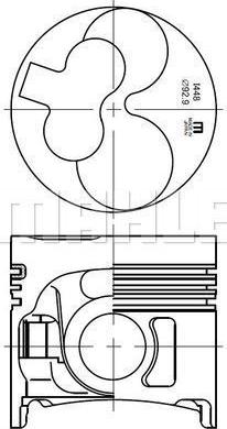IZUMI NDPA4401G0 - Piston droxauto.com