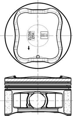 IZUMI TYPS131030WL2 - Piston droxauto.com