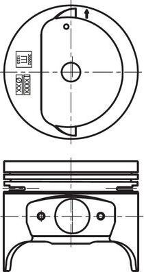 IZUMI TYPS173010WL2150 - Piston droxauto.com