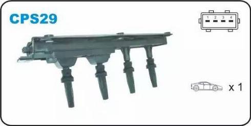 Janmor CPS29 - Bobine d'allumage droxauto.com