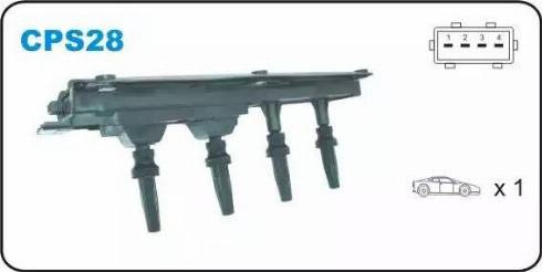 Janmor CPS28 - Bobine d'allumage droxauto.com