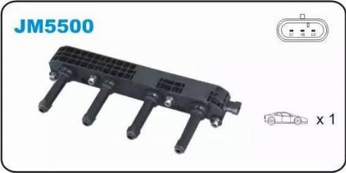 Janmor JM5500 - Bobine d'allumage droxauto.com