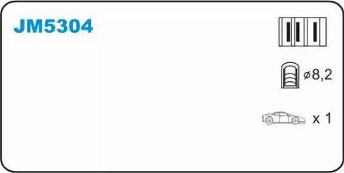 Janmor JM5304 - Bobine d'allumage droxauto.com