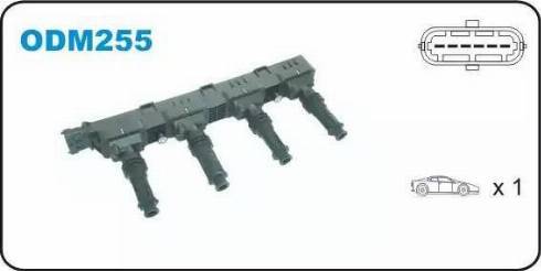 Janmor ODM255 - Bobine d'allumage droxauto.com