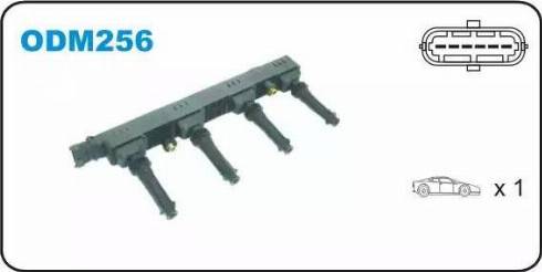 Janmor ODM256 - Bobine d'allumage droxauto.com