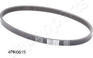 Japanparts DV-4PK0615 - Courroie trapézoïdale à nervures droxauto.com