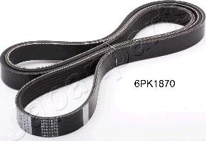 Japanparts DV-6PK1870 - Courroie trapézoïdale à nervures droxauto.com