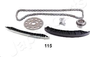 Japanparts KDK-115 - Kit de distribution par chaîne droxauto.com