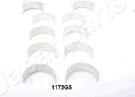 Japanparts MS1173G5 - Kit de coussinet de vilebrequin droxauto.com