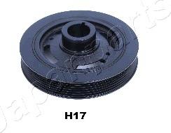 Japanparts PU-H17 - Poulie, vilebrequin droxauto.com