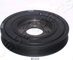 Japanparts PU-K02 - Poulie, vilebrequin droxauto.com