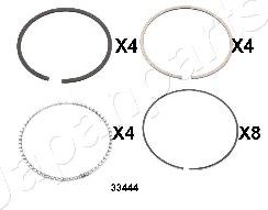 Japanparts RC33444 - Segment de piston droxauto.com
