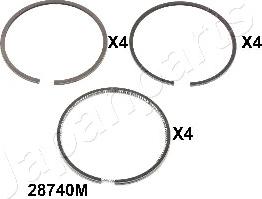 Japanparts RC28740M - Segment de piston droxauto.com