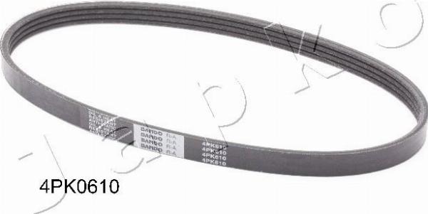 Japko 4PK610 - Courroie trapézoïdale à nervures droxauto.com