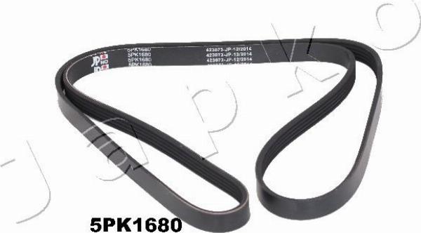 Japko 5PK1680 - Courroie trapézoïdale à nervures droxauto.com