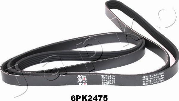 Japko 6PK2475 - Courroie trapézoïdale à nervures droxauto.com