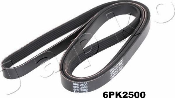 Japko 6PK2500 - Courroie trapézoïdale à nervures droxauto.com
