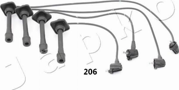 Japko 132206 - Kit de câbles d'allumage droxauto.com