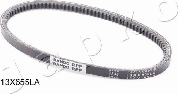 Japko 13X655 - Courroie trapézoïdale droxauto.com