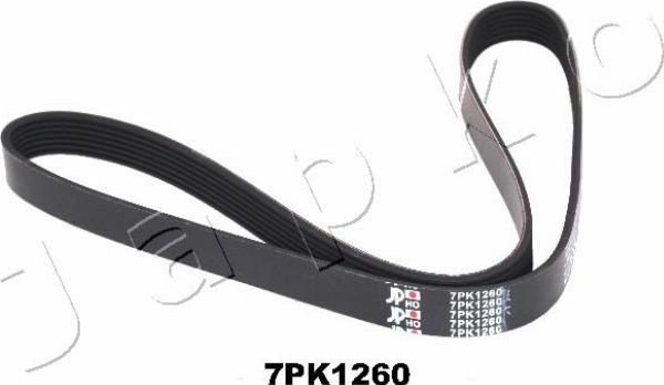 Japko 7PK1260 - Courroie trapézoïdale à nervures droxauto.com