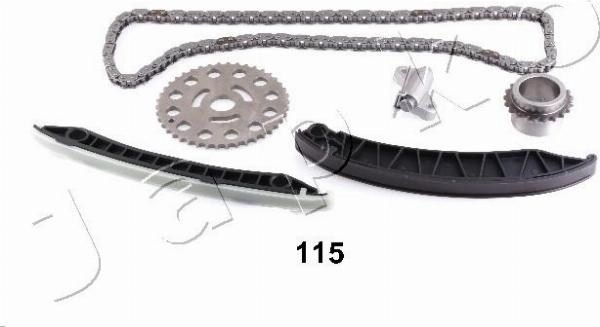 Japko KJK115 - Kit de distribution par chaîne droxauto.com