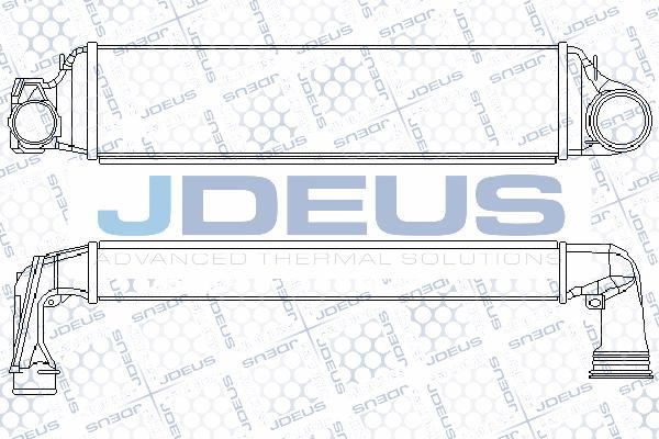 Jdeus 805M20A - Intercooler, échangeur droxauto.com