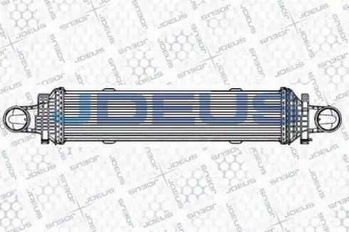 Jdeus 817M24A - Intercooler, échangeur droxauto.com