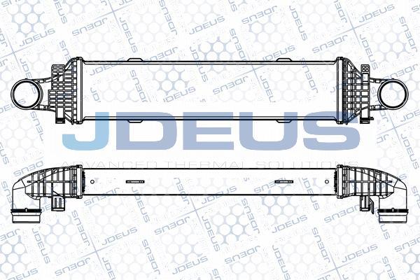 Jdeus 817M24 - Intercooler, échangeur droxauto.com