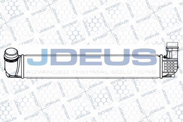 Jdeus 823M90A - Intercooler, échangeur droxauto.com