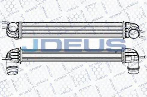 Jdeus 870M04 - Intercooler, échangeur droxauto.com