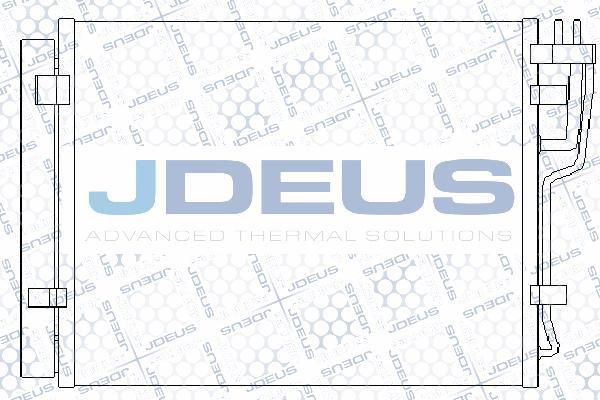 Jdeus 754M29 - Condensateur, climatisation droxauto.com