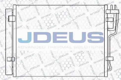 Jdeus 754M28 - Condensateur, climatisation droxauto.com
