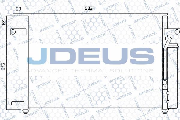 Jdeus 756M08 - Condensateur, climatisation droxauto.com