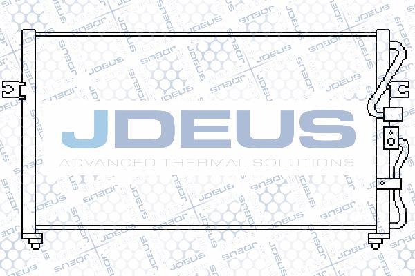 Jdeus 765M03 - Condensateur, climatisation droxauto.com