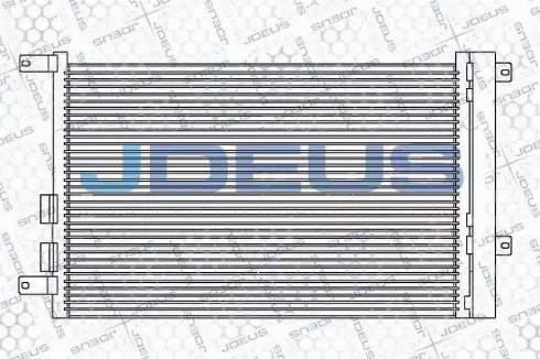 Jdeus 700M13 - Condensateur, climatisation droxauto.com